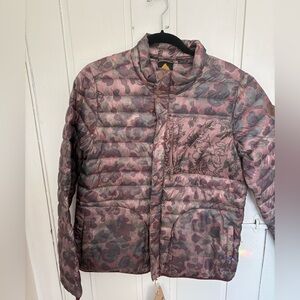 Burton Pink and Gray Camo Snowboarding Jacket
